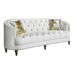 Avonlea Upholstered Sloped Arm Sofa Champagne - What A Room