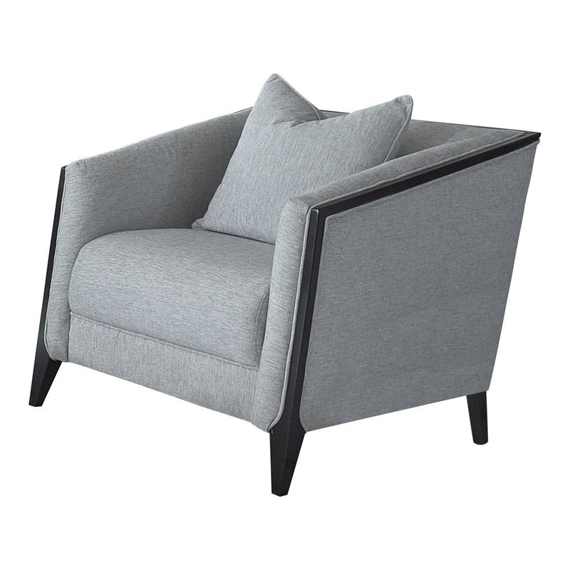 Whitfield Sloped Arm Chair Dove Grey - What A Room