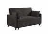 Underwood Tufted Sleeper Sofa Bed Charcoal - What A Room