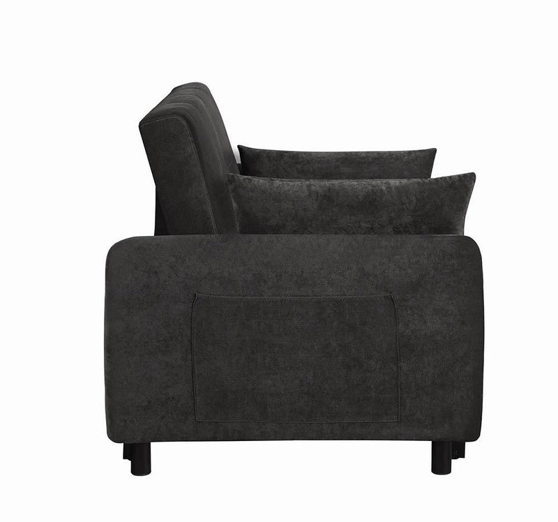 Underwood Tufted Sleeper Sofa Bed Charcoal - What A Room