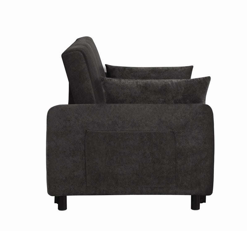 Underwood Tufted Sleeper Sofa Bed Charcoal - What A Room