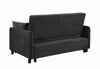 Underwood Tufted Sleeper Sofa Bed Charcoal - What A Room