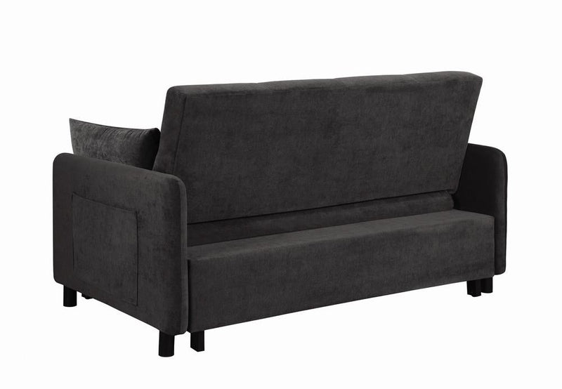 Underwood Tufted Sleeper Sofa Bed Charcoal - What A Room