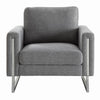 Stellan Upholstered Chair Grey - What A Room