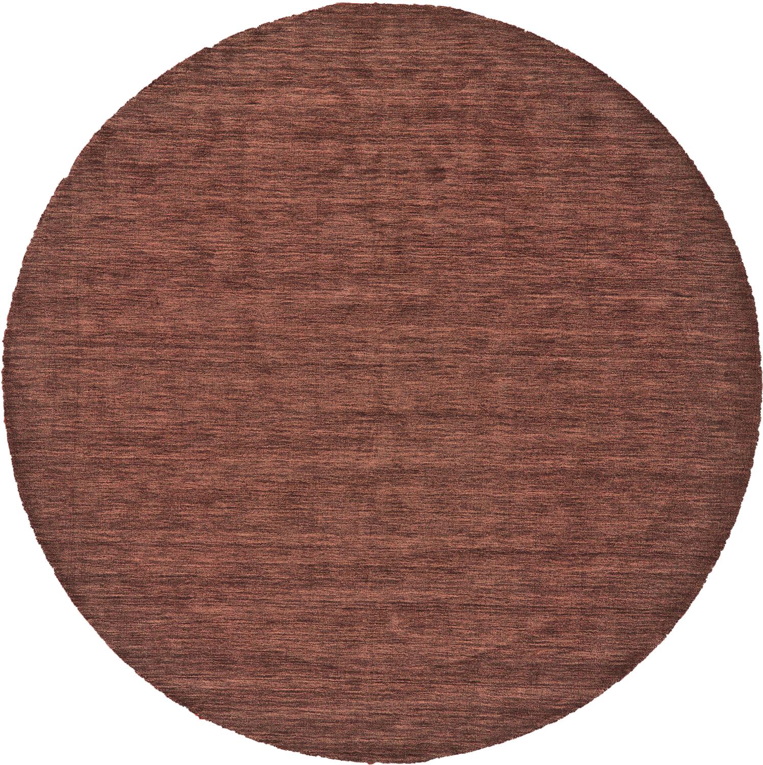 Beautiful circular area rug perfect for a contemporary space that needs a bit of color (merlot) - What A Room Santa Clara Furniture