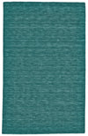 Teal colored contemporary rectangular rug - Santa Clara Home Furnishings store