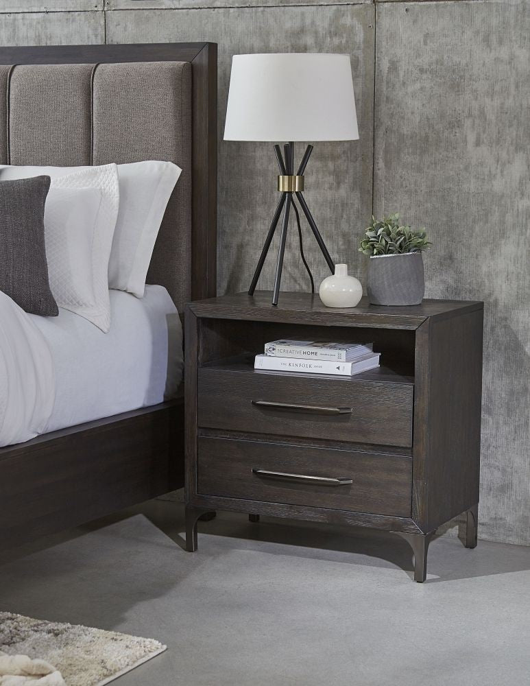 Lucerne Two-Drawer Nightstand - What A Room