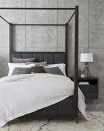 Lucerne Canopy Bed in Vintage Coffee - What A Room