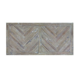 Herringbone Solid Wood Two Drawer Coffee Table - What A Room
