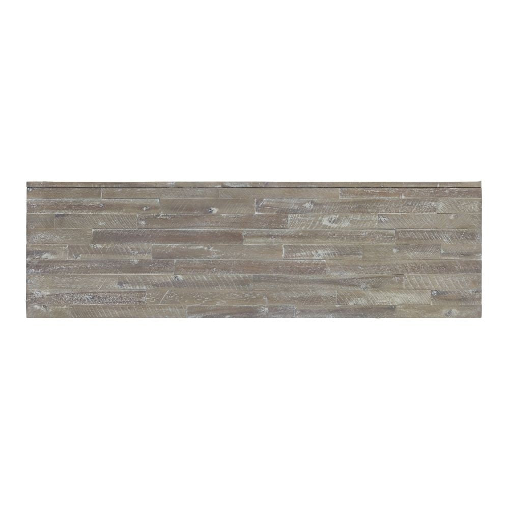 Herringbone Solid Wood Dining Bench - What A Room