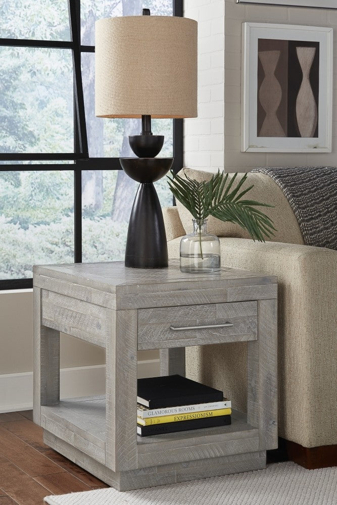 Alexandra Solid Wood One Drawer End Table - What A Room