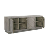 Alexandra Solid Wood Media Console - What A Room
