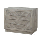 Alexandra Solid Wood Two Drawer Nightstand - What A Room