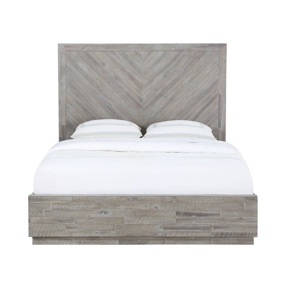 Alexandra Solid Wood Storage Bed in Rustic Latte - What A Room