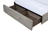 Alexandra Solid Wood Storage Bed in Rustic Latte - What A Room