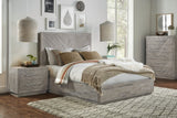 Alexandra Solid Wood Storage Bed in Rustic Latte - What A Room