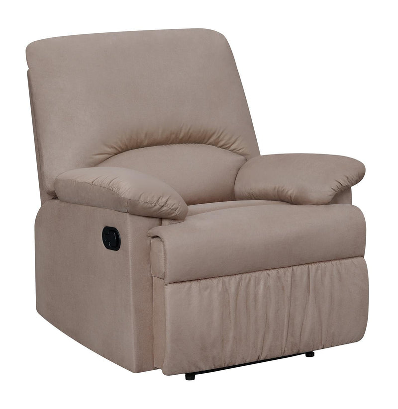Upholstered Recliner Tan - What A Room