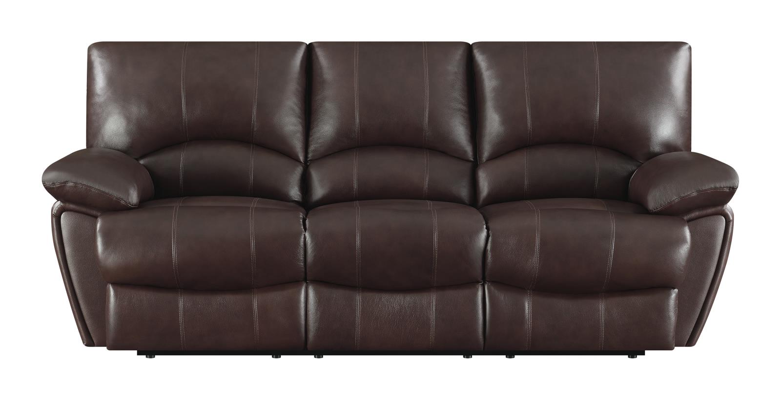Clifford Upholstered Pillow Top Arm Living Room Set Chocolate Brown - What A Room