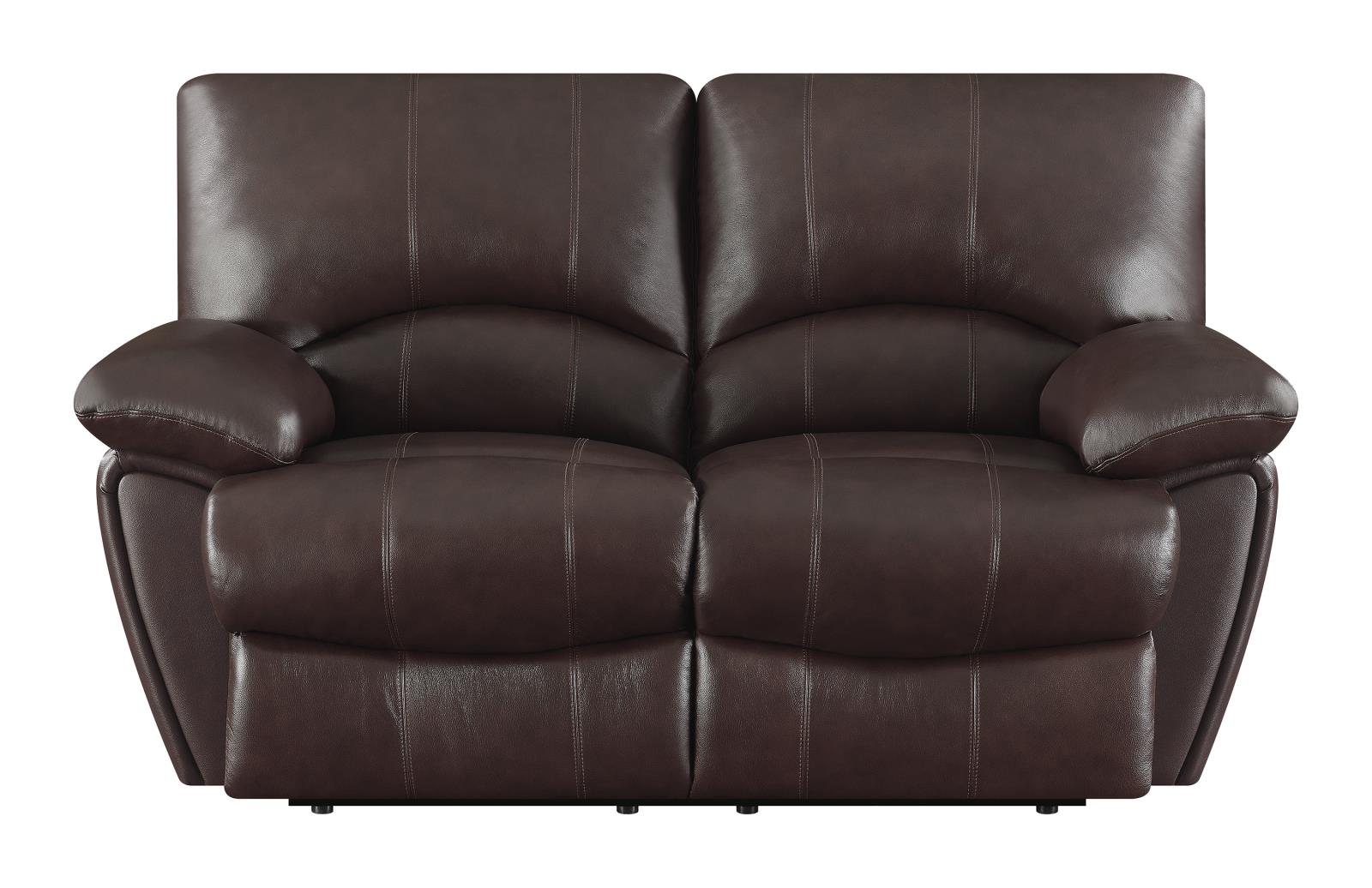 Clifford Upholstered Pillow Top Arm Living Room Set Chocolate Brown - What A Room