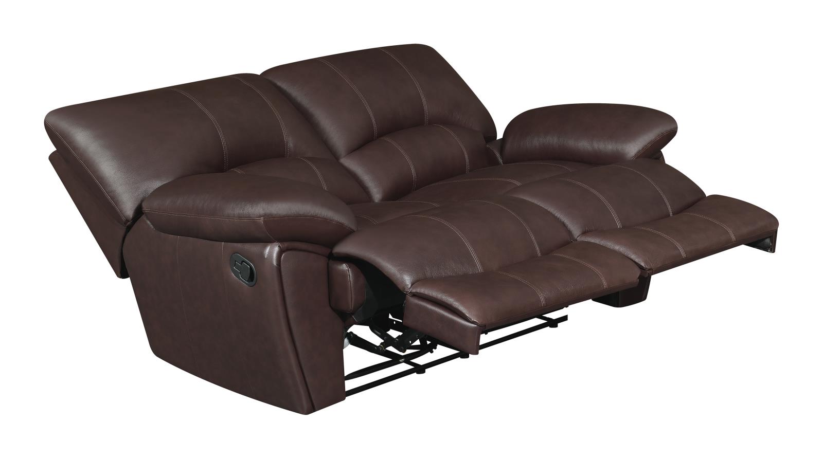 Clifford Pillow Top Arm Motion Loveseat Chocolate - What A Room