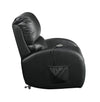 Upholstered Power Lift Recliner Black - What A Room