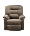 Upholstered Power Lift Recliner Brown Sugar - What A Room