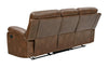 Damiano Upholstered Tufted Living Room Set Tri-tone Brown - What A Room