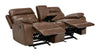 Damiano Upholstered Tufted Living Room Set Tri-tone Brown - What A Room