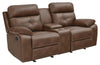 Damiano Upholstered Tufted Living Room Set Tri-tone Brown - What A Room