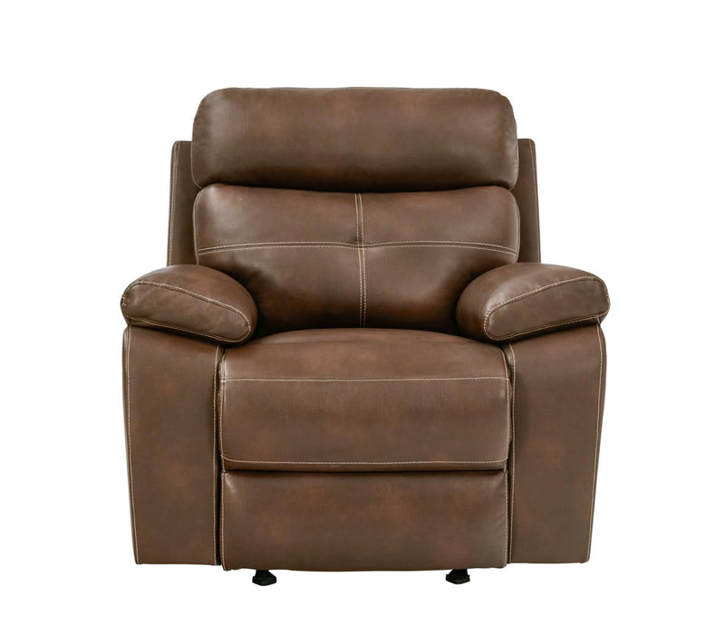 Damiano Upholstered Glider Recliner Tri-tone Brown - What A Room