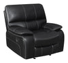 Willemse Upholstered Glider Recliner Black - What A Room