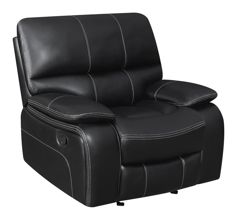 Willemse Upholstered Glider Recliner Black - What A Room