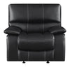 Willemse Upholstered Glider Recliner Black - What A Room