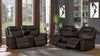 Sawyer Upholstered Tufted Living Room Set Cocoa Brown - What A Room