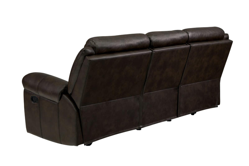 Sawyer Upholstered Tufted Living Room Set Cocoa Brown - What A Room