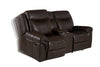 Sawyer Upholstered Tufted Living Room Set Cocoa Brown - What A Room