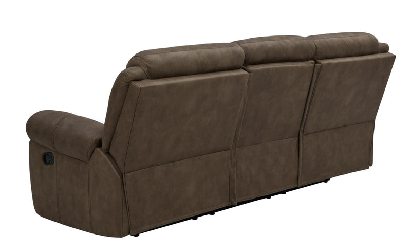 Sawyer Upholstered Tufted Living Room Set Macchiato Brown - What A Room