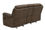 Sawyer Upholstered Tufted Living Room Set Macchiato Brown - What A Room