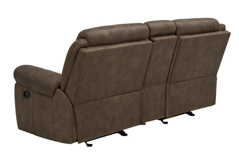 Sawyer Upholstered Tufted Living Room Set Macchiato Brown - What A Room