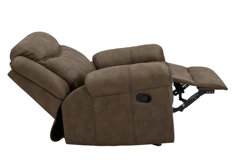 Sawyer Upholstered Tufted Living Room Set Macchiato Brown - What A Room