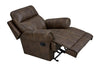 Brixton Upholstered Glider Recliner Buckskin Brown - What A Room