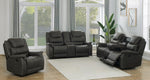 Wyatt Upholstered Glider Recliner Grey - What A Room