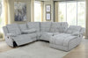 Belize 6-piece Pillow Top Arm Motion Sectional Grey - What A Room