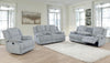 Waterbury 3-piece Pillow Top Arm Motion Living Room Set Grey - What A Room