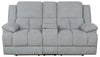 Waterbury 3-piece Pillow Top Arm Motion Living Room Set Grey - What A Room