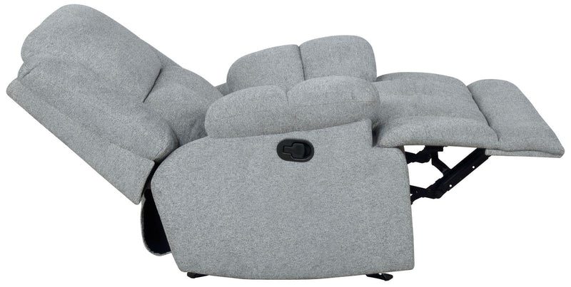 Waterbury 3-piece Pillow Top Arm Motion Living Room Set Grey - What A Room