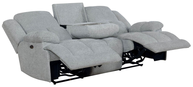Waterbury 2-piece Pillow Top Arm Power Living Room Set Grey - What A Room