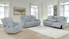 Waterbury 3-piece Pillow Top Arm Power Living Room Set Grey - What A Room