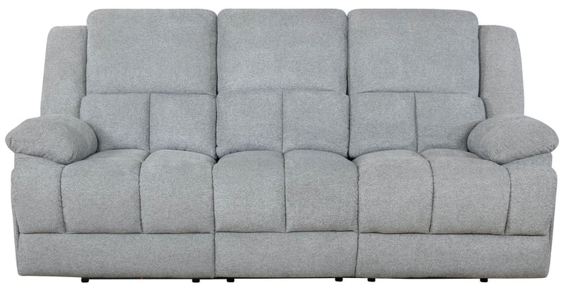 Waterbury Upholstered Motion Sofa Grey - What A Room