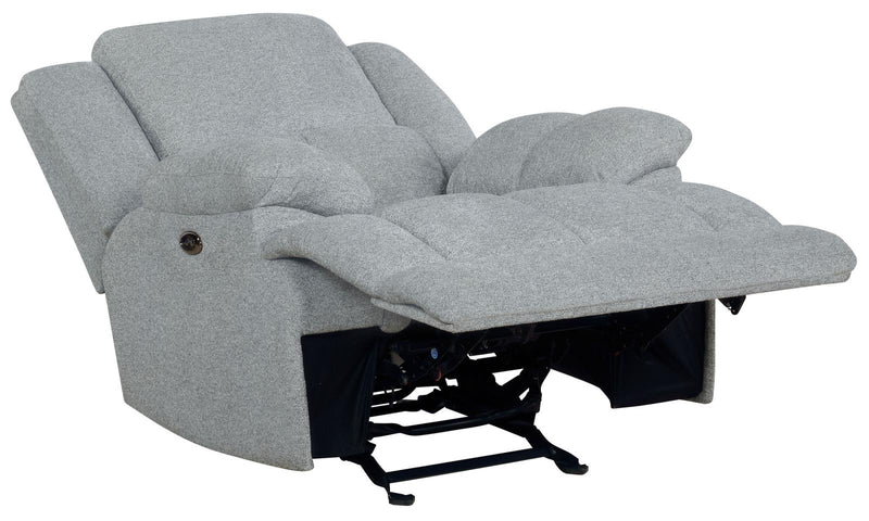 Waterbury Upholstered Power Glider Recliner Grey - What A Room